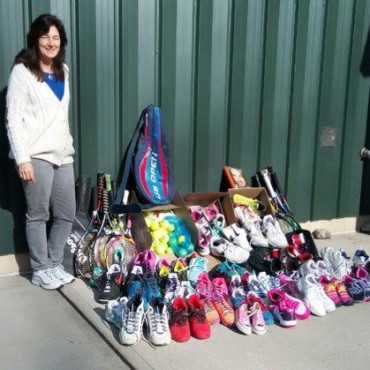 New York Tennis Club donates to La Constance Tennis Academy