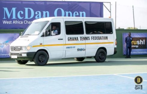 McDan donates bus to Ghana Tennis Federation